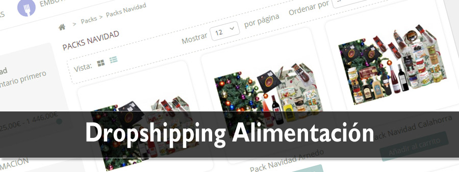 dropshipping de alimentación