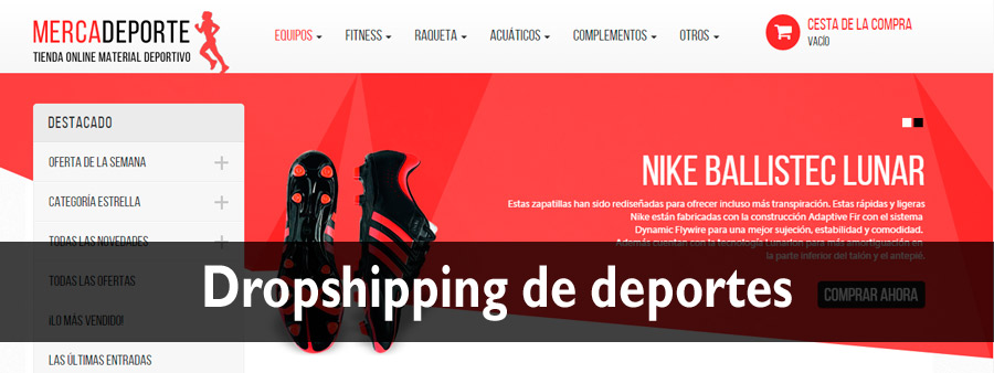 Dropshipping de Deportes