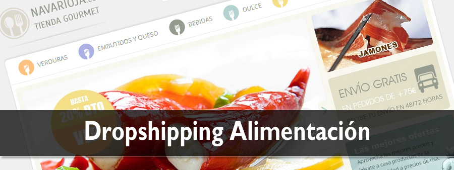 Dropshipping de alimentación