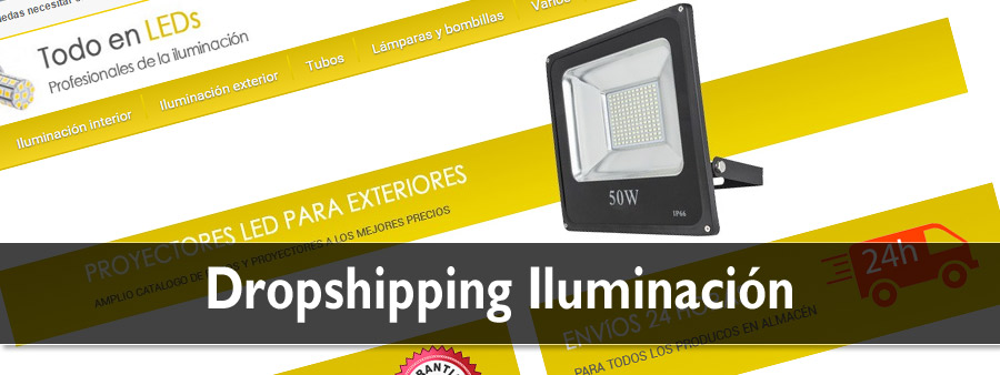 dropshipping de iluminación led