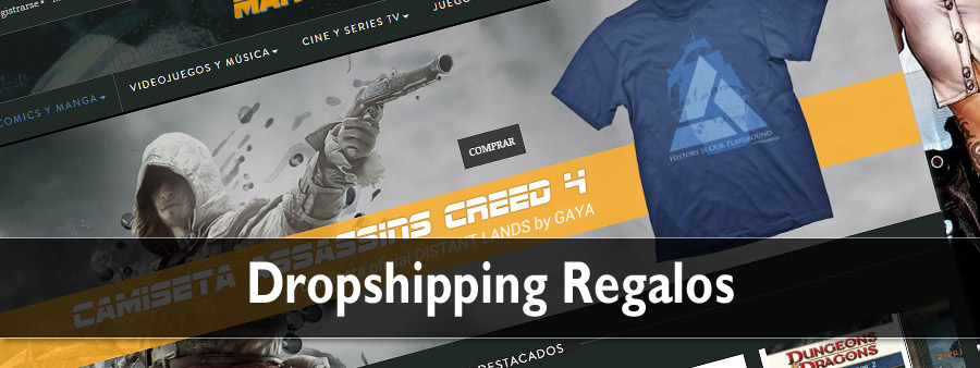 dropshipping de regalos y merchandising