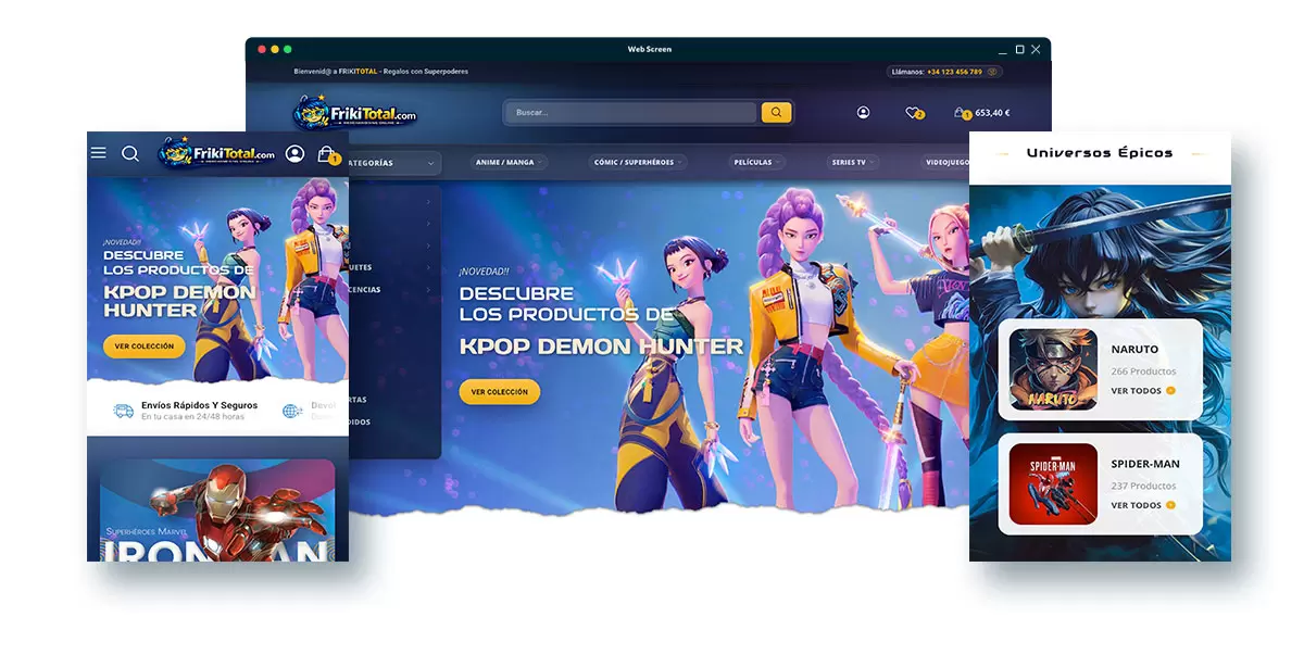 Dropshipping de merchandising, figuras y juegos