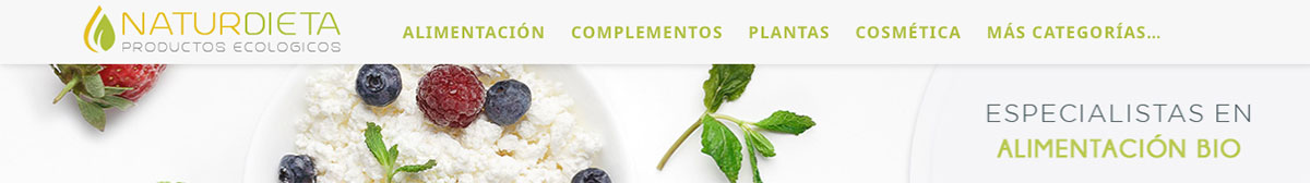 Tienda dropshipping de productos dietéticos