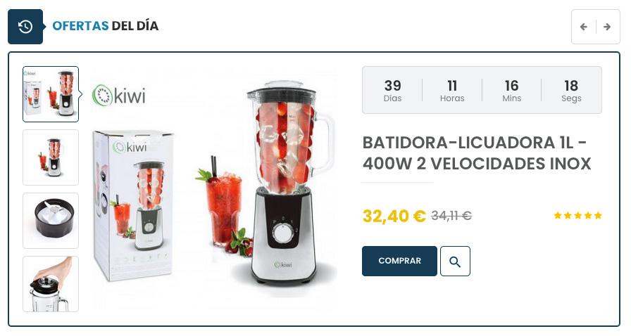 Bloque de ofertas destacadas