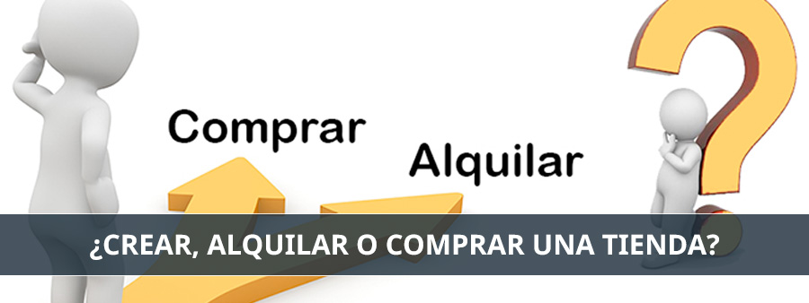 Alquilar o comprar una tienda dropshipping