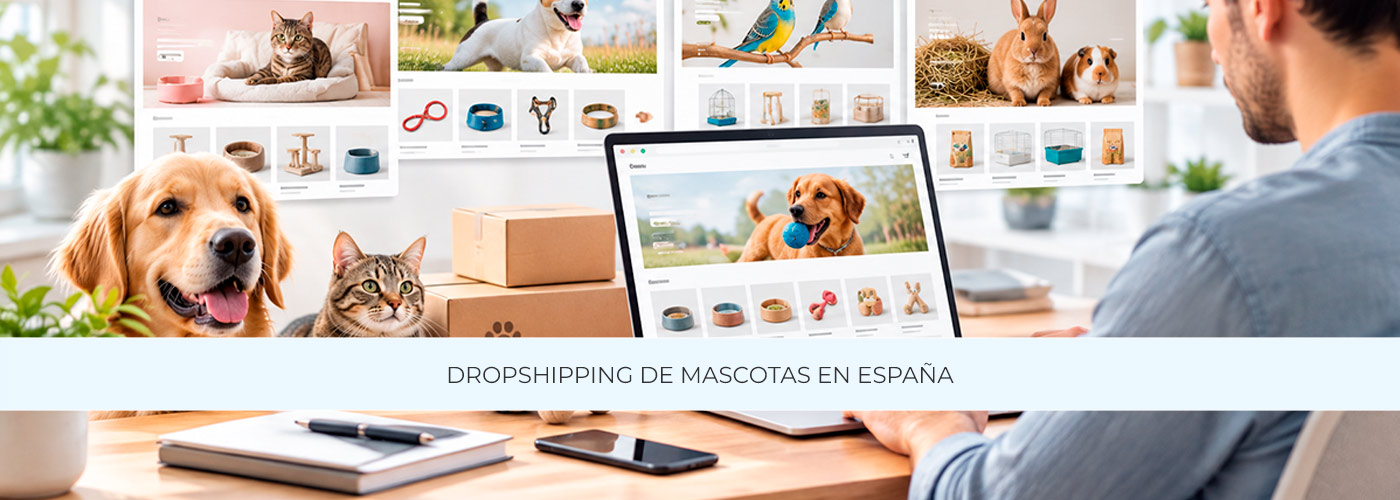 Tienda online de productos para mascotas en dropshipping
