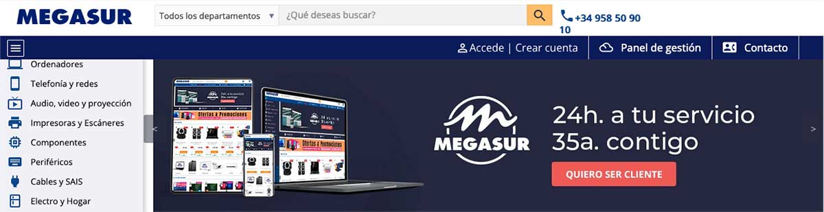 Megasur proveedor dropshipping