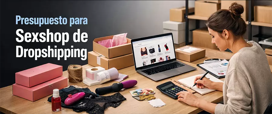 Presupuesto para dropshipping para sexshop