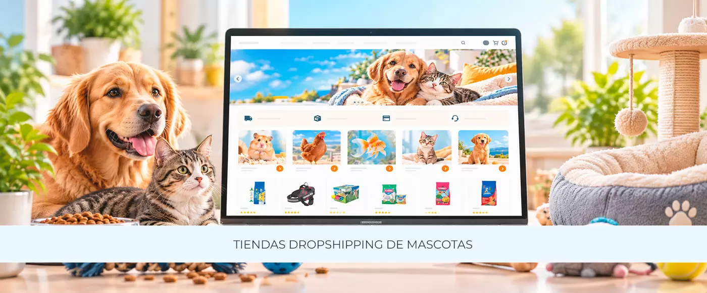 Tienda dropshipping de mascotas llave en mano sobre PrestaShop