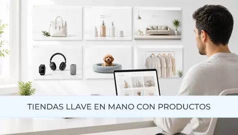 Tienda dropshipping llave en mano con productos